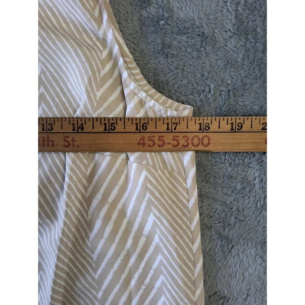 Women's‎ Michael Kors Sz Small Sleeveless Blouse Top Striped Preppy